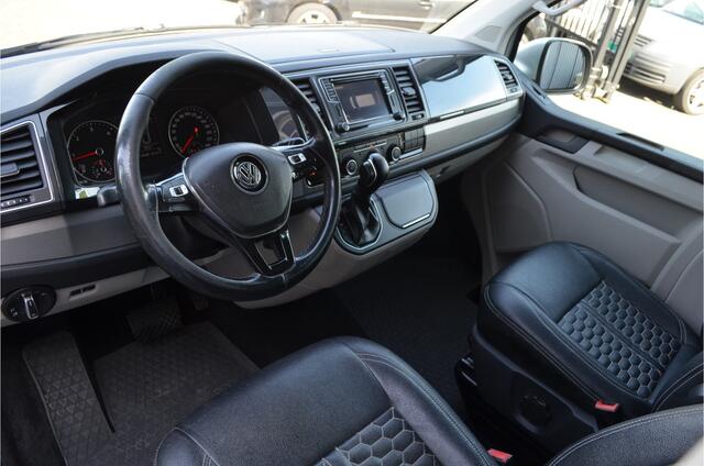 Volkswagen TRANSPORTER 2.0 TDI L2H1 DC 4Motion Highline LED koplampen | NL auto | Navi | a.Camera | Leer | Stoelverwarming | Trekhaak