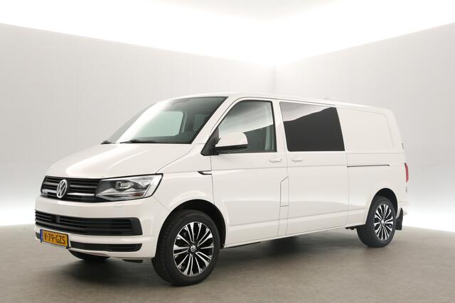 Volkswagen TRANSPORTER 2.0 TDI L2H1 150PK Dubbele Cabine 5 Pers DSG Automaat 2xSchuifdeur Airco Cruise Carplay Navi PDC 18''LMV Trekhaak