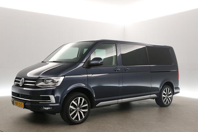 Volkswagen TRANSPORTER 2.0 TDI L2H1 | 204PK | Dubbele Cabine | 5 Persoons | DSG Automaat Airco Camera Carplay 2xSchuifdeur Cruise Navi Trekhaak PDC 18''LMV