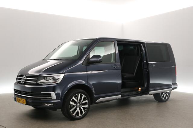 Volkswagen TRANSPORTER 2.0 TDI L2H1 | 204PK | Dubbele Cabine | 5 Persoons | DSG Automaat Airco Camera Carplay 2xSchuifdeur Cruise Navi Trekhaak PDC 18''LMV