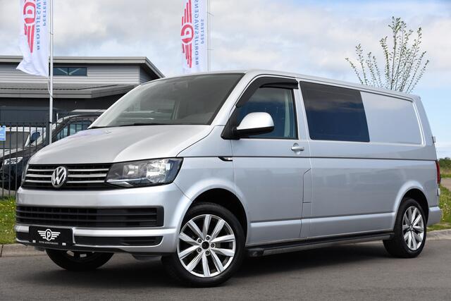 Volkswagen TRANSPORTER 2.0 TDI L2H1 DC PB Edition Cruise, Sensoren, Airco, 102PK Trekhaak, Dubbel Cabine, Uniek!