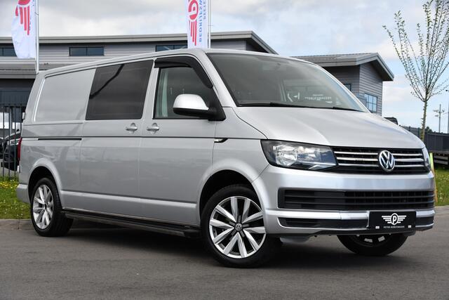 Volkswagen TRANSPORTER 2.0 TDI L2H1 DC PB Edition Cruise, Sensoren, Airco, 102PK Trekhaak, Dubbel Cabine, Uniek!
