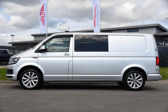 Volkswagen TRANSPORTER 2.0 TDI L2H1 DC PB Edition Cruise, Sensoren, Airco, 102PK Trekhaak, Dubbel Cabine, Uniek!