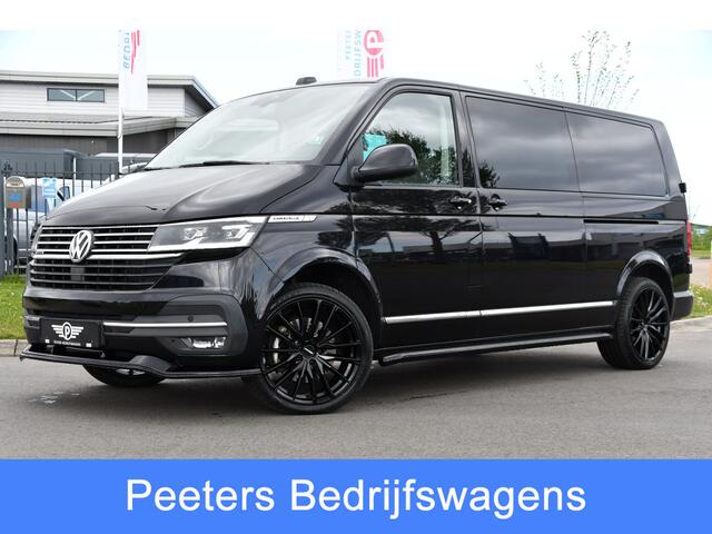 Volkswagen TRANSPORTER 2.0 TDI L2H1 30 DC Bulli Full Options! Virtual, Adaptieve Cruise, Camera, Carplay, Leder, 199PK, Clima, Stoelverwarming, Elektrische deuren, Uniek!