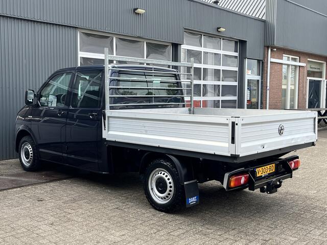 Volkswagen TRANSPORTER 2.0 TDI L2H1 DC 4Motion 4x4 Euro 6 Pick-up Dubbele cabine open laadbak met Airco trekhaak 2500 kg 6-Persoons Telefoonverbinding 1e eigenaar Dealer onderhouden