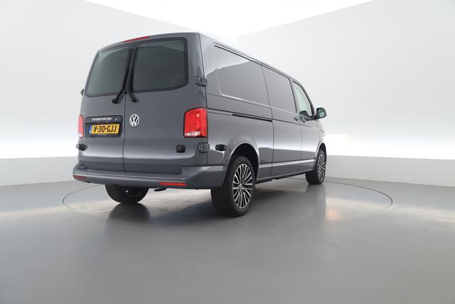Volkswagen TRANSPORTER 2.0 TDI - 150pk DSG-Automaat | Dubb. Cabine | Digitaal Cockpit | Airco | Navi | Cruise | 2x Schuifdeur | Pure Grey | BPM Vrij!