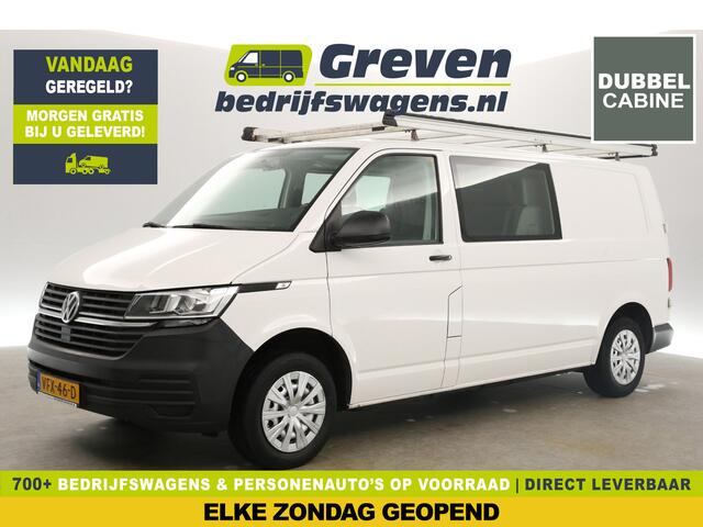 Volkswagen TRANSPORTER 2.0 TDI L2H1 140PK Dubbele Cabine 5 Persoons Airco PDC Imperiaal Elektrpakket Trekhaak