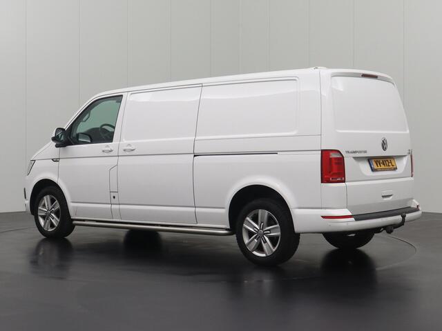 Volkswagen TRANSPORTER 2.0TDI DSG Automaat Lang Exclusive | 2xSchuifdeur | Airco | Cruise | 3-Persoons | trekhaak