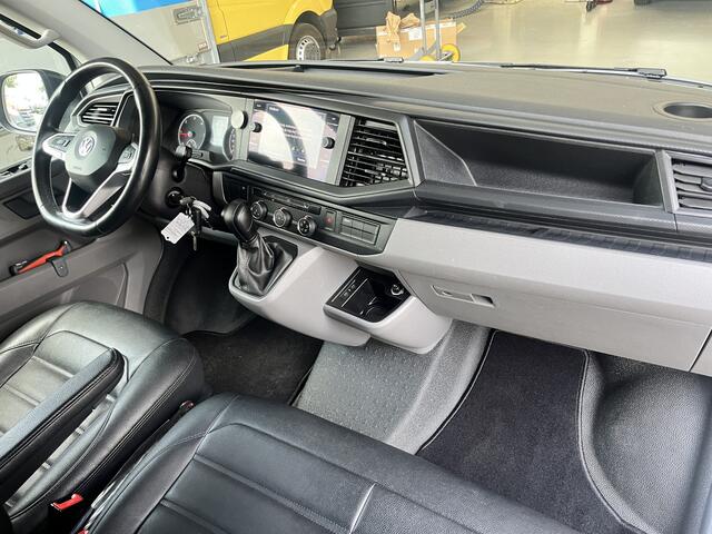 Volkswagen TRANSPORTER 2.0 TDI L2H1 T6.1 150pk DSG Automaat Airco Cruise Trekhaak 2500kg Navigatie App connect 1e eigenaar BPM vrij Euro 6 Lang bestel