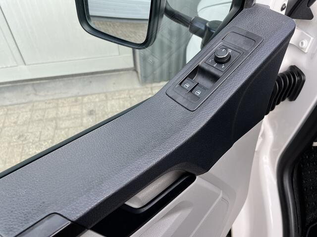 Volkswagen TRANSPORTER 2.0 TDI L2H1 Pick up open laadbak met Airco Telefoonverbinding Navigatiesysteem 3-Persoons Gereedschapskist 1e eigenaar Dealer onderhouden P-up Bakwagen Doka Pritsche Euro 6
