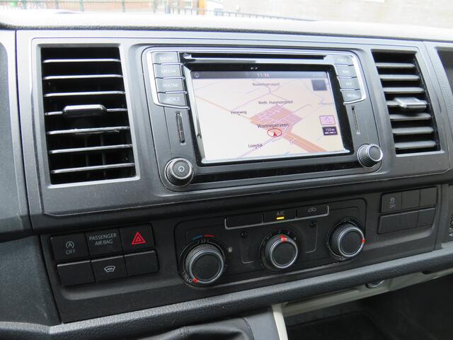 Volkswagen TRANSPORTER 2.0 TDI 102Pk L2H1 Comfortline GB * Rijklaarprijs incl. garantie * Navi * Parkeersensoren * Trekhaak * Lichtmetalen velgen