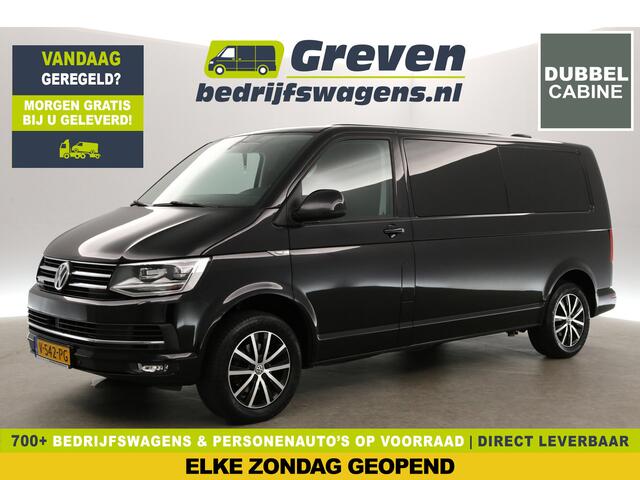 Volkswagen TRANSPORTER 2.0 TDI L2H1 | Dubbele Cabine | 5 Persoons | 140PK Airco ACC Camera Carplay PDC 17''LMV Trekhaak|