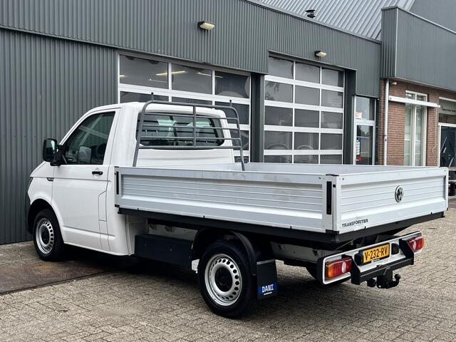 Volkswagen TRANSPORTER 2.0 TDI L1H1 Pick up open laadbak Airco Bluetooth trekhaak 2200kg trekgewicht 1e eigenaar Dealer onderhouden Euro 6 P-up Bakwagen Doka Pritsche Ahk 2500kg