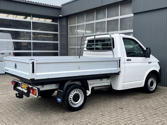 Volkswagen TRANSPORTER 2.0 TDI L1H1 Pick up open laadbak Airco Bluetooth trekhaak 2200kg trekgewicht 1e eigenaar Dealer onderhouden Euro 6 P-up Bakwagen Doka Pritsche Ahk 2500kg