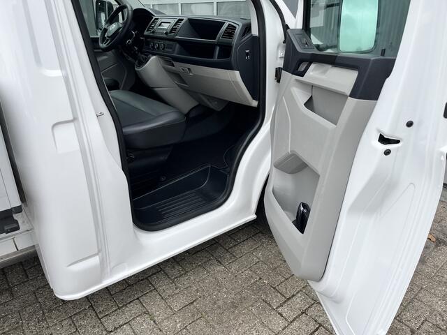 Volkswagen TRANSPORTER 2.0 TDI L1H1 Pick up open laadbak Airco Bluetooth trekhaak 2200kg trekgewicht 1e eigenaar Dealer onderhouden Euro 6 P-up Bakwagen Doka Pritsche Ahk 2500kg