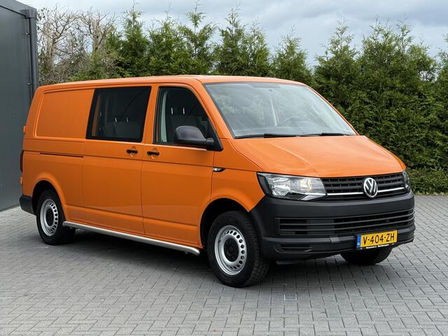 Volkswagen TRANSPORTER 2.0 TDI / L2H1 / DUBBELE CABINE / 1e EIG. / TREKHAAK / AIRCO / CRUISE / SIDEBARS