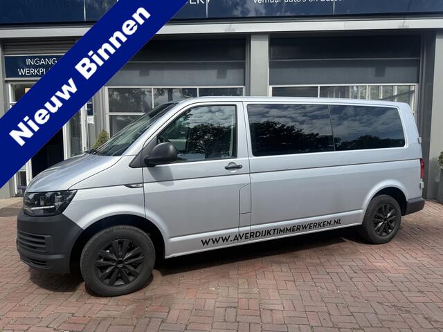 Volkswagen TRANSPORTER 2.0 TDI L2H1 DC Comfortline Plus Bj 2019 km 105.000 140pk BPM VRIJ Dealer onderhouden