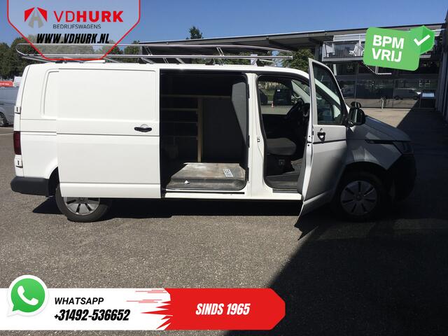 Volkswagen TRANSPORTER 2.0 TDI L2 BPM VRIJ! Imperiaal/ Carplay/ Airco/ Cruise/ PDC/ Trekhaak