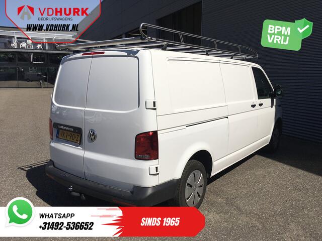 Volkswagen TRANSPORTER 2.0 TDI L2 BPM VRIJ! Imperiaal/ Carplay/ Airco/ Cruise/ PDC/ Trekhaak