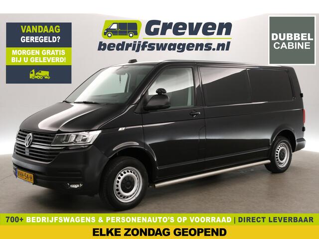 Volkswagen TRANSPORTER 2.0 TDI L2H1 150PK | Dubbele Cabine | 5 Persoons | DSG Automaat Airco Camera Carplay Cruise Navi PDC Trekhaak