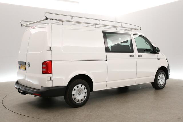 Volkswagen TRANSPORTER 2.0 TDI L2H1 140PK | Dubbele Cabine | 6 Persoons | Airco Carplay Navi Imperiaal Trekhaak