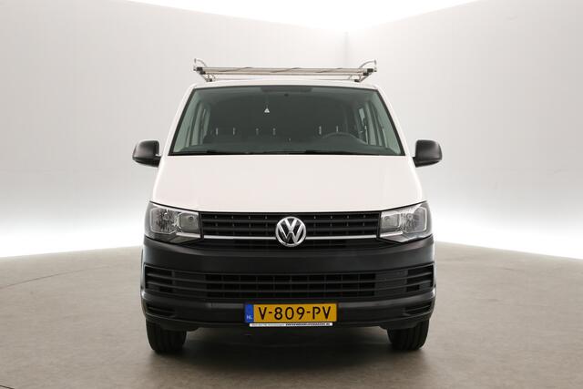 Volkswagen TRANSPORTER 2.0 TDI L2H1 140PK | Dubbele Cabine | 6 Persoons | Airco Carplay Navi Imperiaal Trekhaak