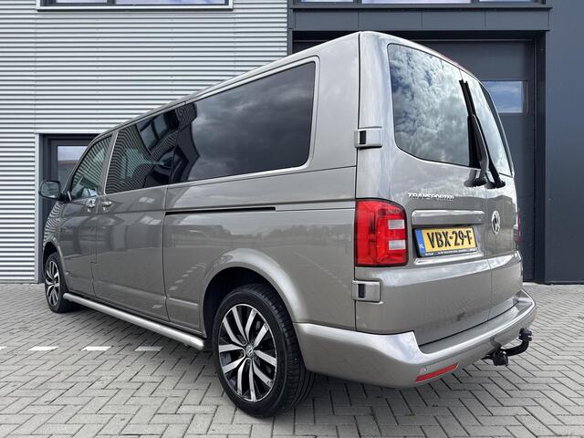 Volkswagen TRANSPORTER 2.0 TDI L2H1 DC Highline 5 persoons ?Automaat ?Full LED ?Half Leder Alcantara ?Dubbele Schuifdeur ?Navigatie ?Parkeersensoren ?Trekhaak