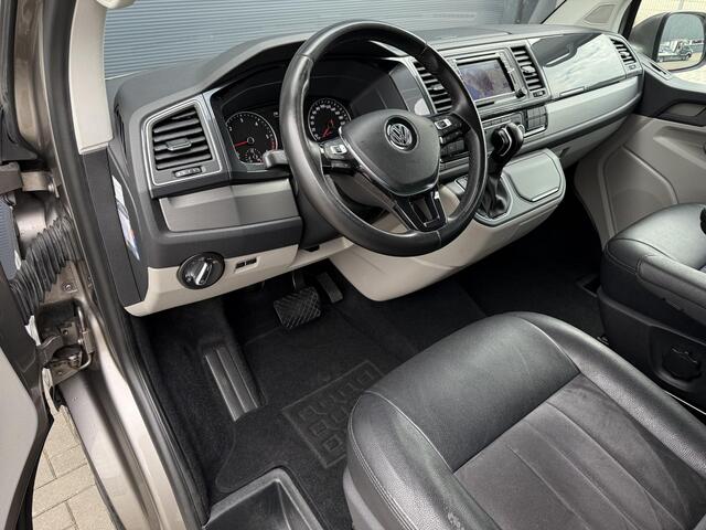 Volkswagen TRANSPORTER 2.0 TDI L2H1 DC Highline 5 persoons ?Automaat ?Full LED ?Half Leder Alcantara ?Dubbele Schuifdeur ?Navigatie ?Parkeersensoren ?Trekhaak