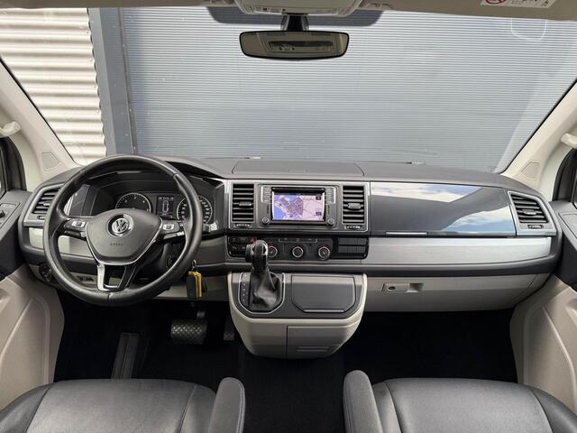 Volkswagen TRANSPORTER 2.0 TDI L2H1 DC Highline 5 persoons ?Automaat ?Full LED ?Half Leder Alcantara ?Dubbele Schuifdeur ?Navigatie ?Parkeersensoren ?Trekhaak