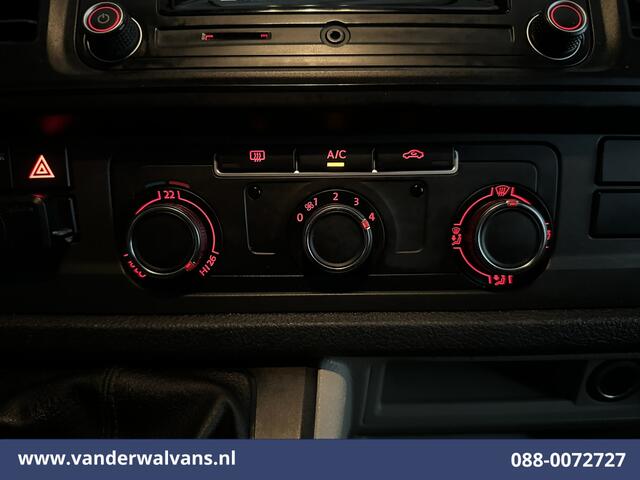 Volkswagen TRANSPORTER 2.0 TDI 150pk L2H1 GLASRESTEEL Euro6 Airco | Imperiaal | 2500kg Trekhaak Bijrijdersbank, Sidebars, Cruisecontrol
