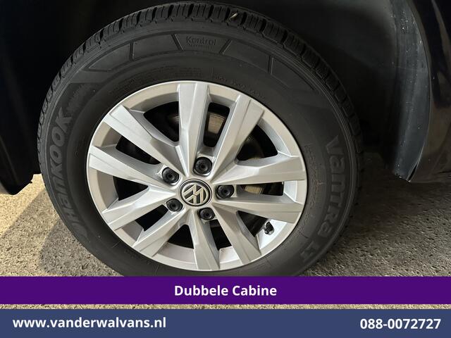 Volkswagen TRANSPORTER 2.0 TDI 150pk Automaat L2H1 Dubbele Cabine Euro6 Airco | 5-Zits | Navigatie | LM Velgen Apple Carplay, Android Auto, Cruisecontrol, Parkeersensoren, Verwarmde voorruit, Achterklep