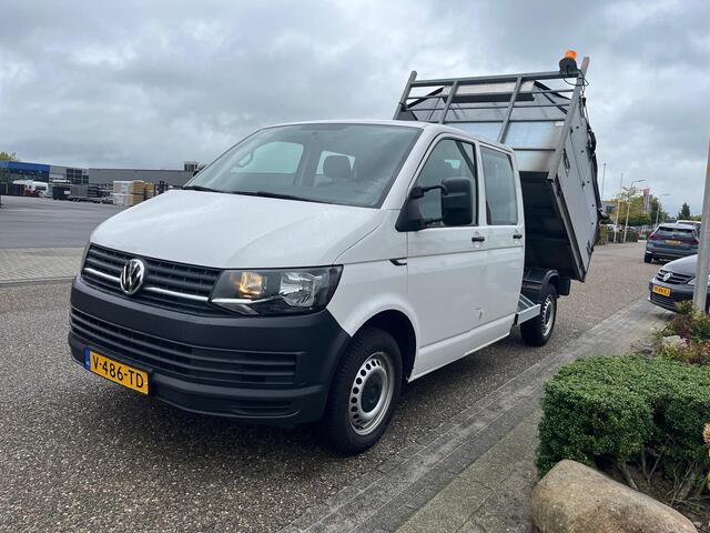 Volkswagen TRANSPORTER 2.0 TDI DC | Elektrische kiepbak | Zwaailamp | Airco | Lederen bekleding