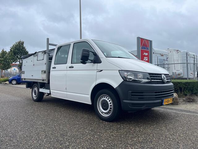 Volkswagen TRANSPORTER 2.0 TDI DC | Elektrische kiepbak | Zwaailamp | Airco | Lederen bekleding
