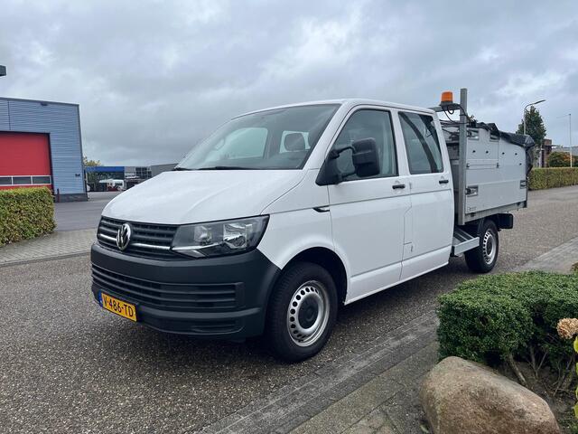 Volkswagen TRANSPORTER 2.0 TDI DC | Elektrische kiepbak | Zwaailamp | Airco | Lederen bekleding