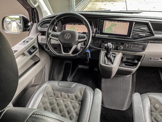 Volkswagen TRANSPORTER 2.0 TDI 204PK DSG 4Motion Dubbele Cabine | 4X4 | 2X SCHUIFDEUR | LED | NAVI | ADAPTIVE CRUISE | LEDER | STOELVERWARMING |