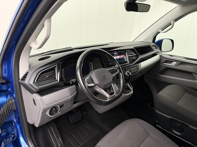 Volkswagen TRANSPORTER 2.0TDI 204PK DSG Automaat Bulli Dubbele Cabine | Led | Digital Cockpit | Navigatie | Multimedia | Privacy Glass
