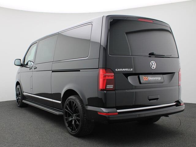 Volkswagen TRANSPORTER 2.0 TDI L2H1 Caravelle DC 204PK DSG Dubbele cabine, achteruitrijcamera, 2x elek. schuifdeur, leder, winterpakket, virtual cockpit, elek. stoel, 18'' lichtmetaal