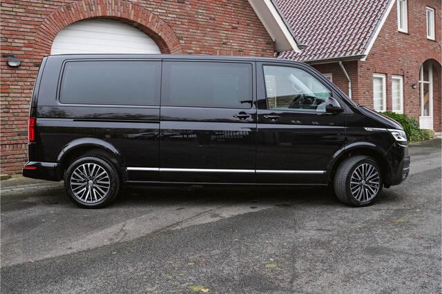 Volkswagen TRANSPORTER T6.1 2.0 TDI 204 PK DSG CARAVELLE L2H1 A-KLEP DUB/DUB ACC | LED | Leder | Virtual Cockpit | Privacy glass |