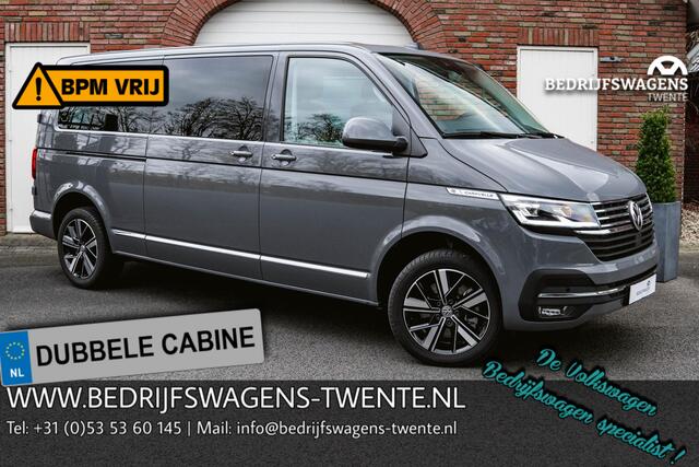 Volkswagen TRANSPORTER 2.0 TDI 204PK DSG L2H1 DUB/CAB LED LEDER ACC Volkswagen Transporter 2.0 TDI L2H1 32 DC