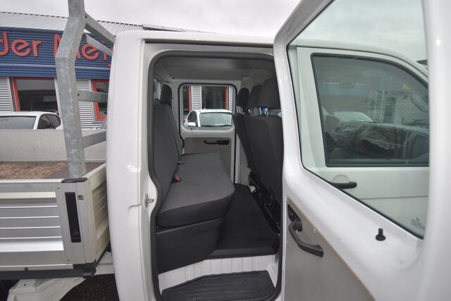 Volkswagen TRANSPORTER 2.0 TDI L2H1 DC , 140PK , TREKHAAK , AIRCO , 6-PERSOONS ,