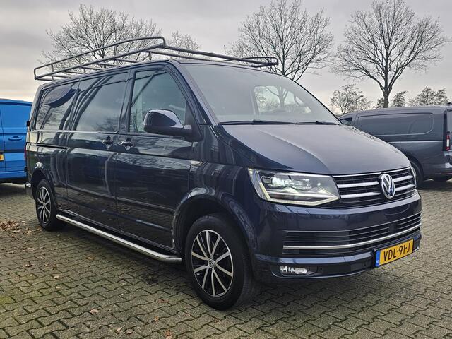 Volkswagen TRANSPORTER 2.0 TDI L2H1 DC Comfortline Plus 150 pk Automaat | Navigatie | Full led | Trekhaak | Side bars | Imperiaal | Adaptieve cruise control | Voorruitverwarming | 1ste eigenaar etc.