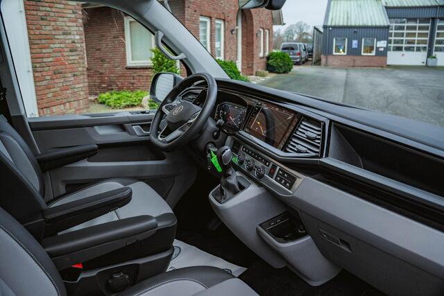 Volkswagen TRANSPORTER T6.1 2.0 TDI 204 PK DSG CARAVELLE L2H1 A-Deuren DUB/CAB ACC | LED | Leder | Bilstein B14 Schroefveren set | Achteruitrijcamera