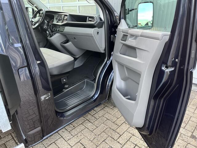 Volkswagen TRANSPORTER 2.0 TDI L2 Pick up open laadbak Pick-up met Airco Telefoonverbinding 3-Persoons 1e eigenaar Dealer onderhouden P-up Bakwagen Doka Pritsche Euro 6