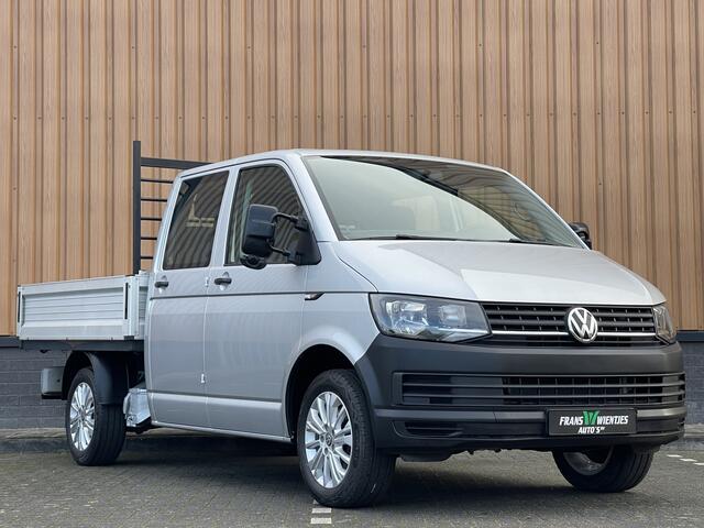 Volkswagen TRANSPORTER 2.0 TDI L2H1 DC | BTW | Pick-up! | 6 Pers. | Trekhaak | Apple Carplay | Cruise Control | Stop&GO | Airconditioning |