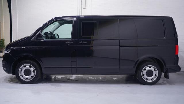 Volkswagen TRANSPORTER 2.0 TDI 150 pk L2 Dubbel Cabine DSG Aut. 6-Zits 2x Schuifdeur, LED Koplampen, App Connect, Trekhaak
