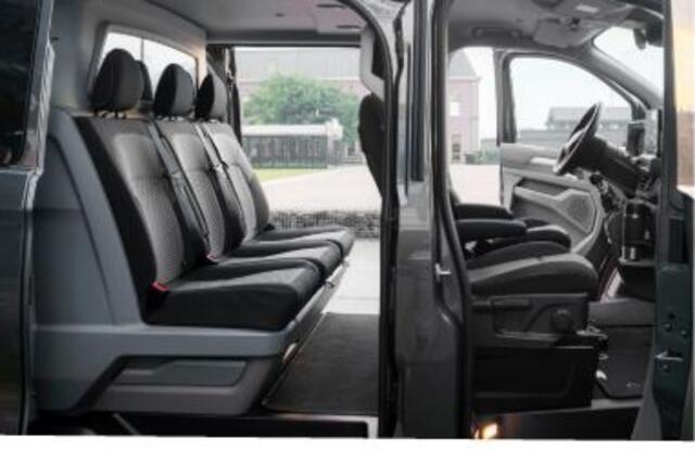 Volkswagen TRANSPORTER 2.5 eHybrid L2H1 32 Bulli DUBBELE CABINE, IQ LED, Climatronic, Schuifdeur links en rechts met sluithulp, Exclusive Snoeks Dubbele Cabine