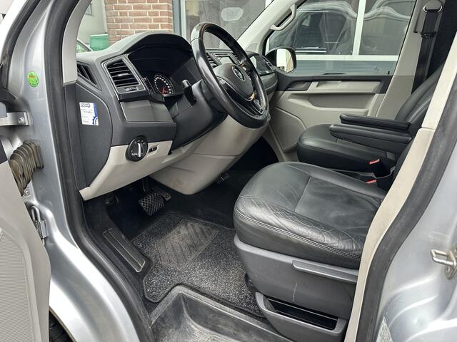 Volkswagen TRANSPORTER 2.0 TDI 150pk (chip 185 pk)Aut.L1 4Motion Highline 2 Schuifdeuren,Leer,Navi,Schuifdak,19"Lmv,Enz Enz