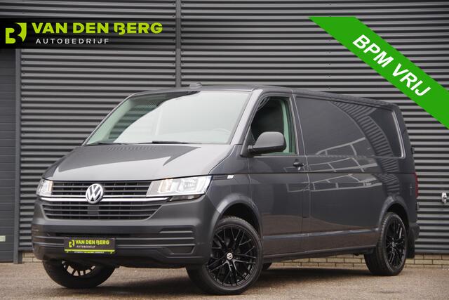 Volkswagen TRANSPORTER 2.0 TDI L2 3-ZITS, 150PK AUT. CAMERA, NAVI, CRUISE, AIRCO, CARPLAY, LEDER MF STUURWIEL