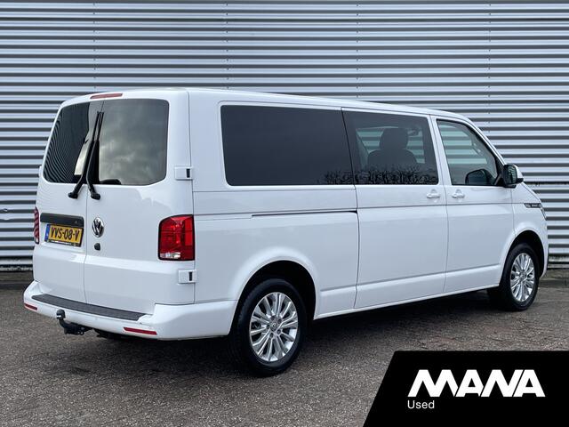 Volkswagen TRANSPORTER 2.0TDI 150PK L2H1 DC Bulli Automaat Leer LED Navi Carplay Trekhaak