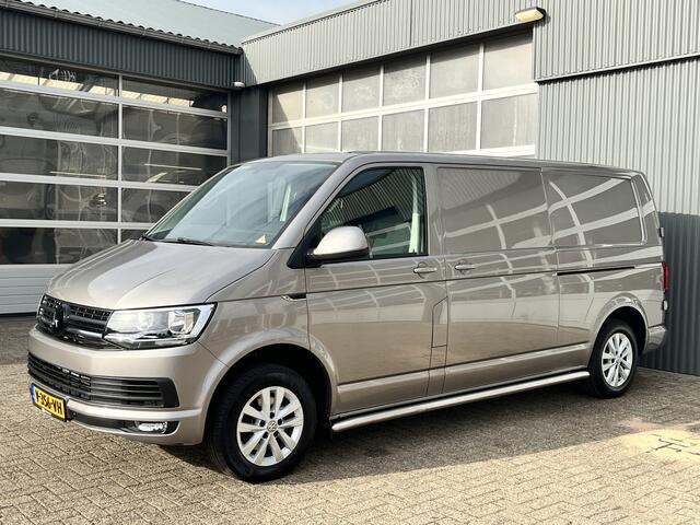 Volkswagen TRANSPORTER 2.0 TDI L2H1 150pk Automaat DSG 2x schuifdeur Airco Cruise controle Trekhaak 2500kg trekgewicht 2-Persoons Telefoonverbinding Apple carplay Sitebars Euro 6 Dubbele schuifdeur Bpm vrij Bestel